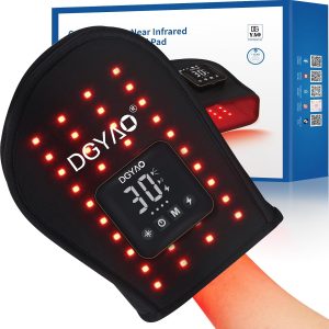 4000mAh Cordless Red Light Therapy for Hand, Infrared Light Therapy Do...