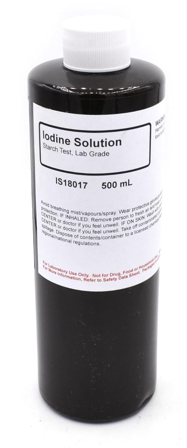 ALDON Innovating Science Laboratory-Grade Iodine Solution, 500mL - The...