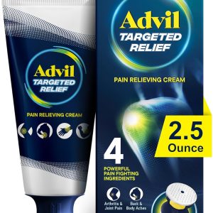 Advil Targeted Relief Pain Relieving Cream with Massage Applicator, Up...