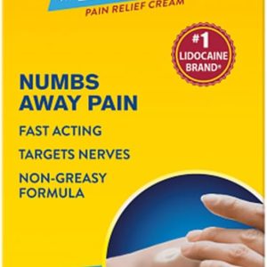 Aspercreme Lidocaine Pain Relief Cream Soothes Aggravated Nerves, Numb...