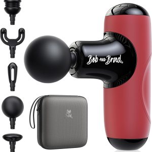 BOB AND BRAD Q2 Mini Massage Gun, Pocket-Sized Deep Tissue Massager Gu...
