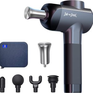 BOB AND BRAD X6 Pro Massage Gun Deep Tissue Percussion with Metal Head...