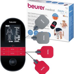 Beurer EM59 Digital 4-in-1 TENS, EMS, Massage & Heat Therapy Device fo...