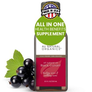 Black Currant Seed Oil 250ml – Pure Cold Pressed Organic Black Current...