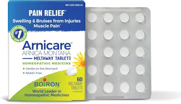 Boiron Arnicare Tablets for Pain Relief from Muscle Pain, Joint Sorene...