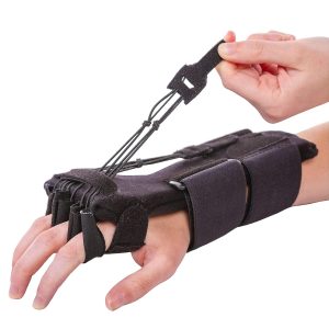 BraceAbility Radial Nerve Palsy Splint - Dynamic Wrist Drop Splint for...