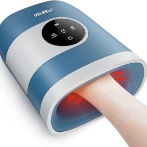 CINCOM Upgraded Hand Massager with Heat and Compression