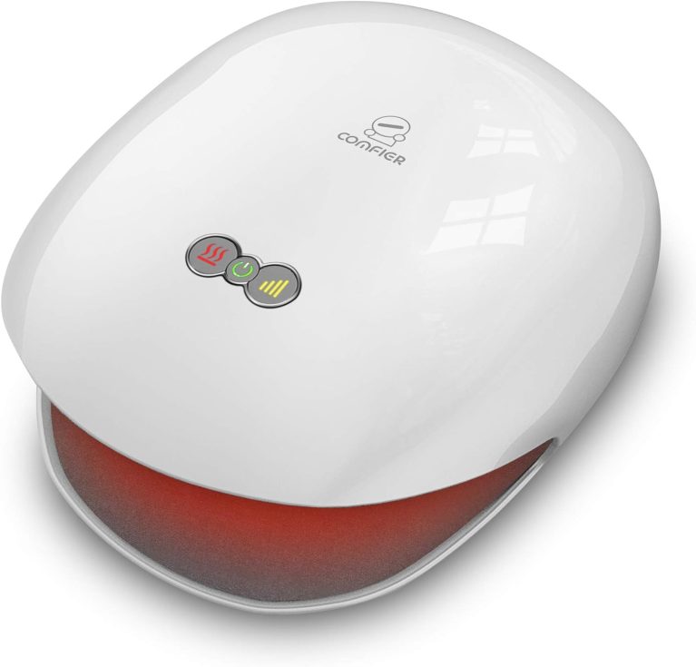 COMFIER Wireless Hand Massager with Heat,3 Levels Compression & Heatin...