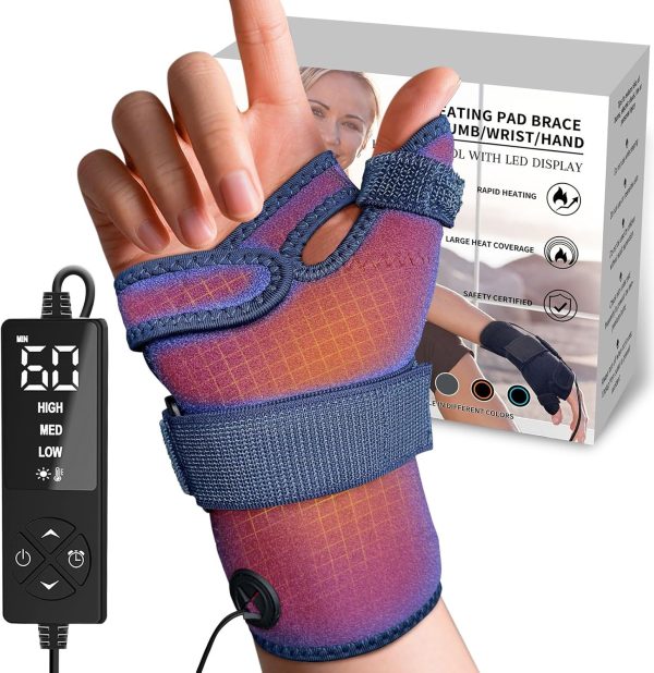 CREATRILL Thumb & Wrist Brace for Carpal Tunnel Relief, Electric Hand ...