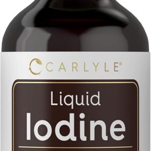 Carlyle Liquid Iodine Drops 4 fl oz | 150 mcg | Iodine & Potassium Iod...