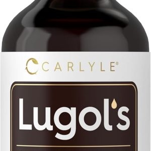 Carlyle Lugols Iodine 2 Percent | 4 fl oz (Pack of 1) | Potassium Iodi...