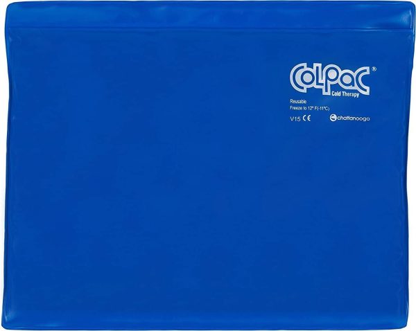 Chattanooga ColPac Reusable Gel Ice Pack Cold Therapy - Blue Vinyl - S...