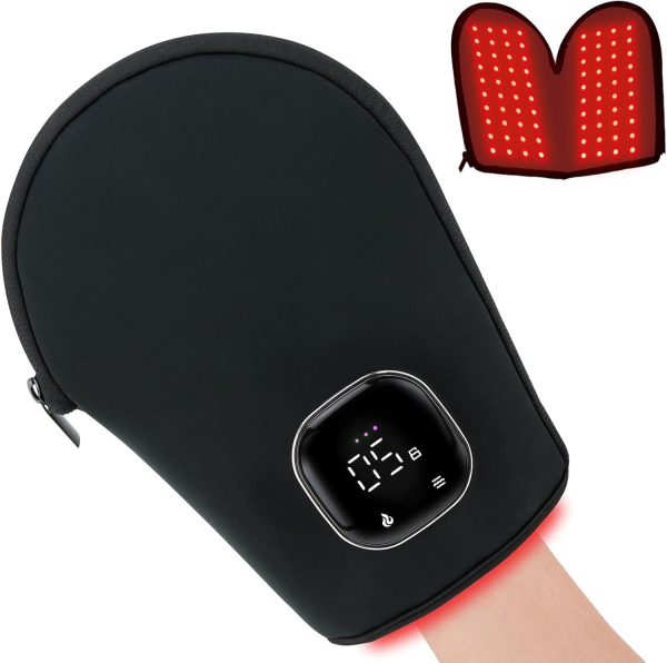 Cordless Red Light Therapy for Hands, 5 Modes Red Light Hand Therapy w...