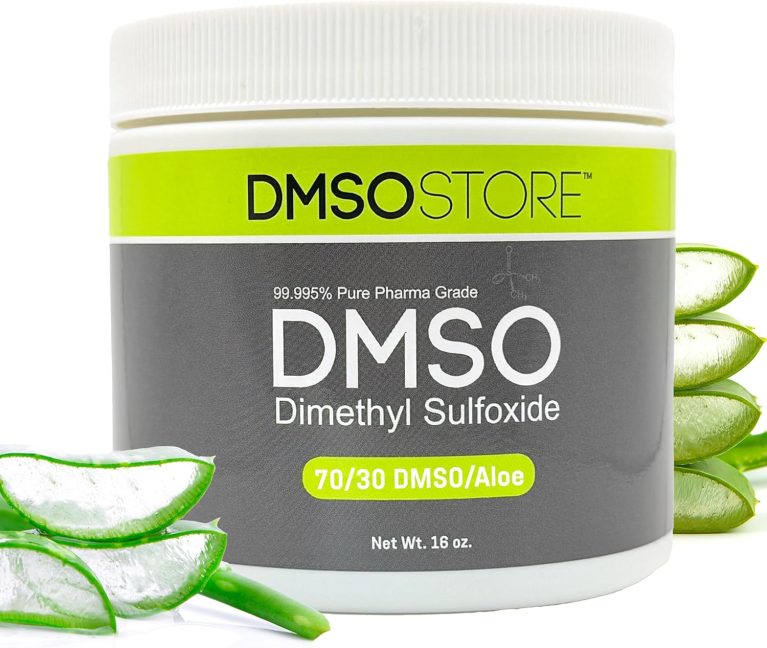 DMSO Gel with Aloe Vera | 70/30 Pharma Grade Dimethyl Sulfoxide Blend ...