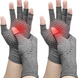 DRNAIETY 2-Pair Arthritis Compression Gloves- for Hand Arthritis, Carp...