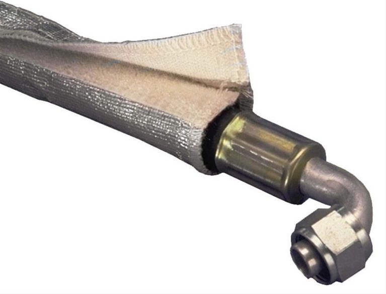 Design Engineering 010405 Heat Shroud 1/2" - 1-1/4" I.D. x 3ft Alumini...