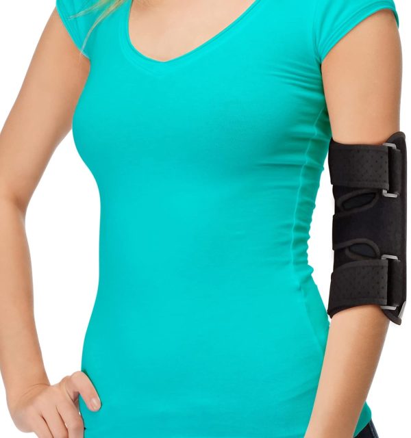 Elbow Splint Tendonitis Elbow Brace | Cubital Tunnel Brace for Sleepin...