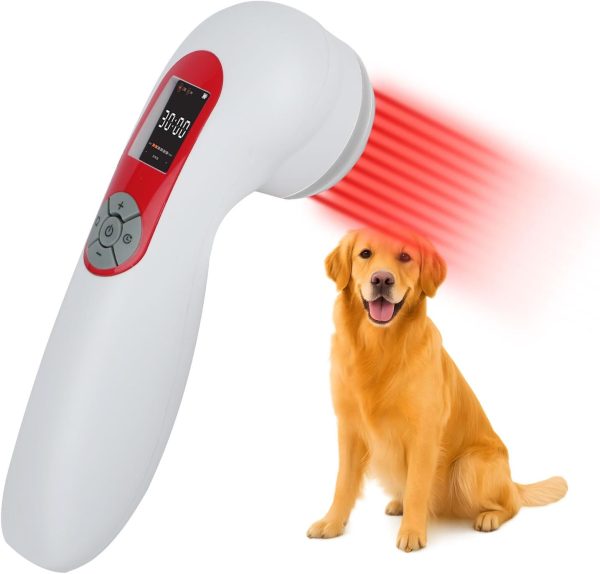Handheld Red Light Therapy Device for Dogs and Man, LLLT Laser Light T...