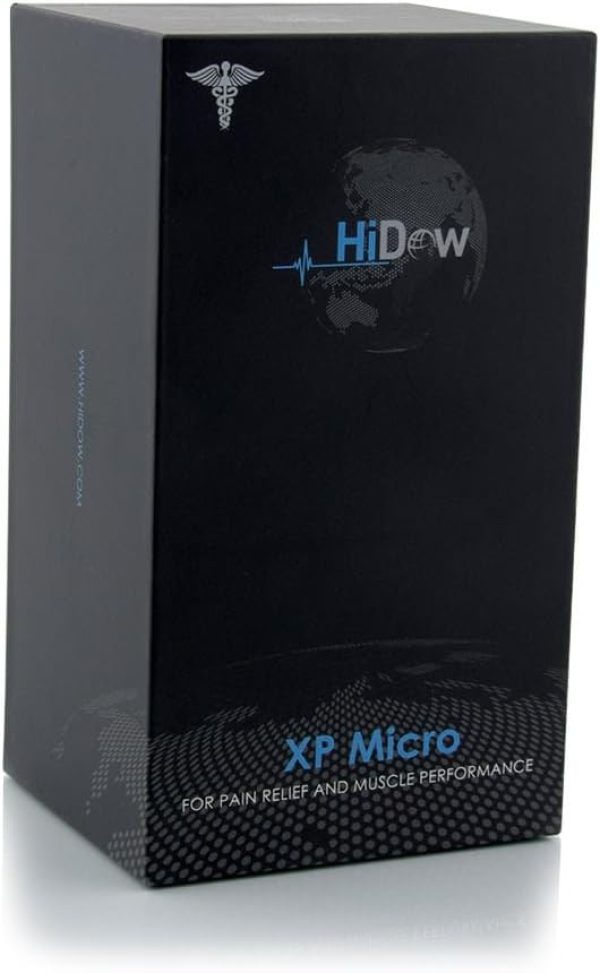 HiDow XP-Micro 8 Modes TENS EMS Combo Dual Channel Muscle Stimulator P...