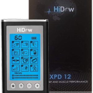 HiDow XPD Dual Channel TENS EMS Unit 12 Modes Muscle Stimulator Pain R...