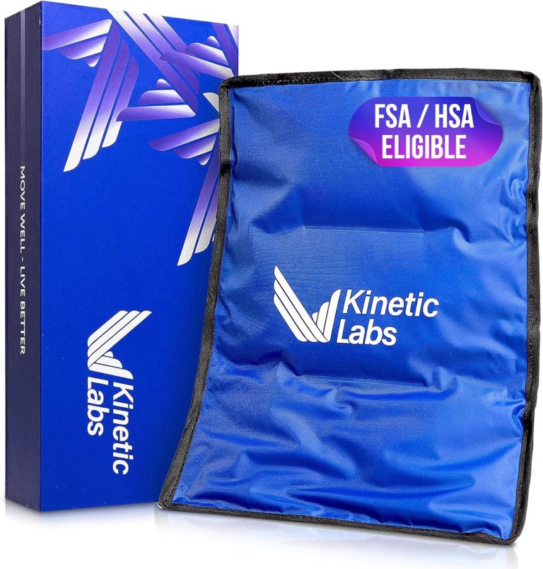 Large Ice Pack for Back Pain Relief by Kinetic Labs (11x14.5) - HSA FS...