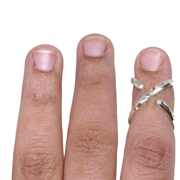 Mallet Finger Silver Splint Ring