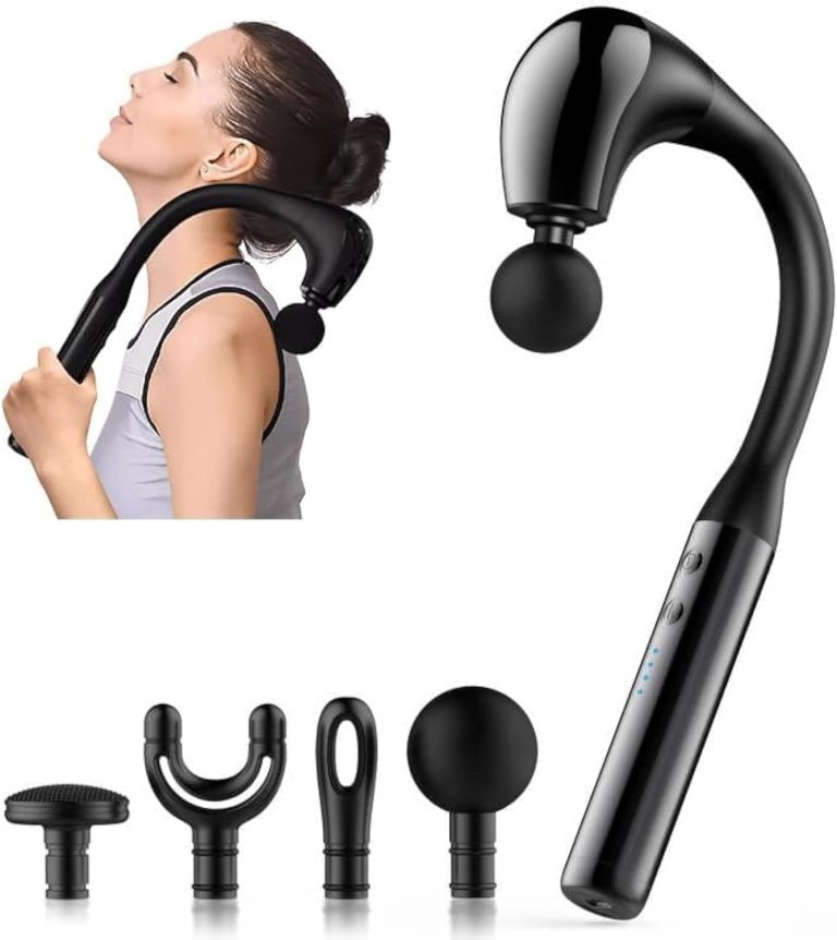 Massage Gun Deep Tissue with Extended Handle Revolutionary U-Shaped Ba...