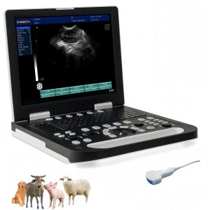 N50 Portable Veterinary Ultrasound Machine for Pregnancy, 15-Inch LCD ...