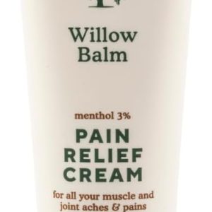Nature's Willow Willow Balm Natural Pain Relief Cream for Muscles & Jo...