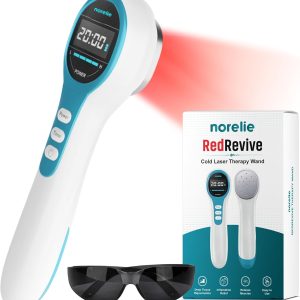 Norelie RedRevive Cold Laser Therapy Device - Portable Infrared and Re...