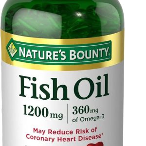 Nature’s Bounty Fish Oil Omega 3 Supplements