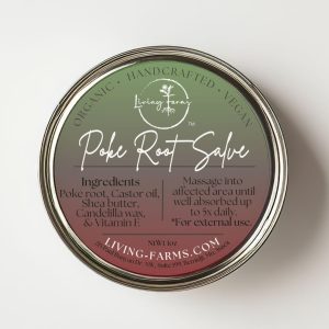 Poke Root & Castor Oil Salve -1oz- Cysts, Boils, Fibroids, Swollen Lym...
