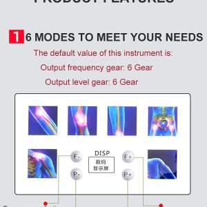 Portable 3621 Electromagnetic Shock Wave Therapy Machine Pain Relief B...