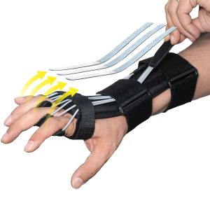 Pucka Radial Nerve Palsy Splint Adjustable Dynamic Drop Wrist and Fing...