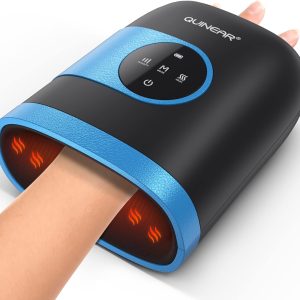 QUINEAR Hand Massager - Cordless Hand Massager with Heat and Compressi...