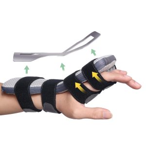 Radial Nerve Palsy Splint for Wrist Drop, Adjustable Static Fingers Fi...