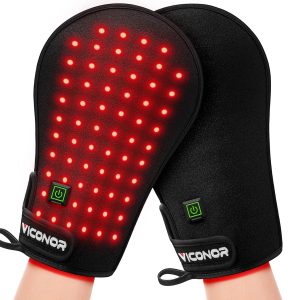 Red Light Therapy Device for Hands, Infrared-Light-Therapy-Gloves Fing...