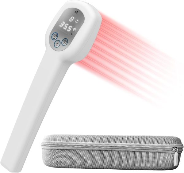 Red Light Therapy Device with 650nm Near Infrared and 14000nm Far Infr...