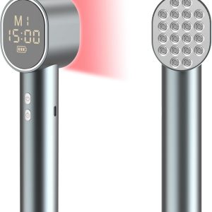 Red Light Therapy with Timing and 4 Modes, High Power 660/850nm Handhe...