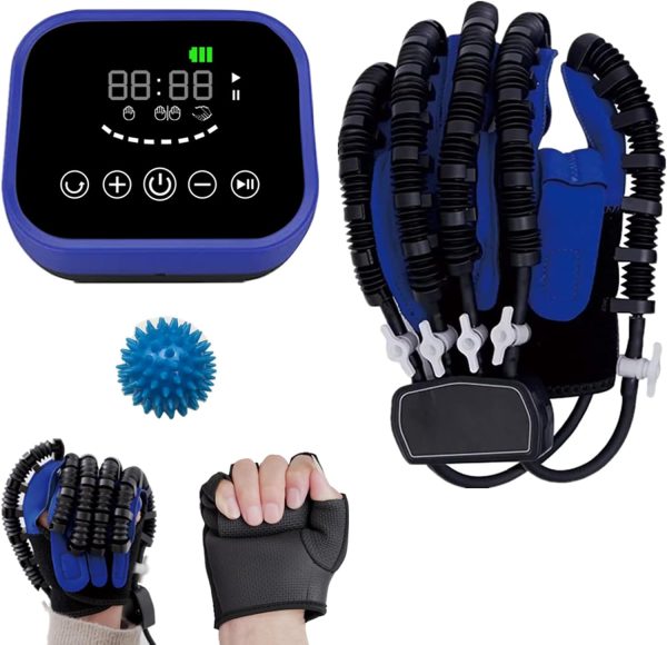 Rehabilitation Robot Gloves Hemiplegia Spasticity Finger Rehabilitatio...