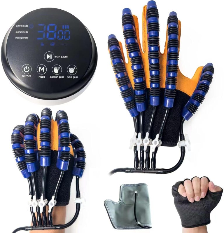 Rehabilitation robot gloves, stroke rehabilitation equipment with USB ...