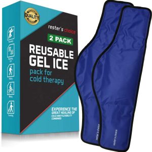 Rester's Choice Cold Therapy Gel Pack - Ice Pack for Neck and Shoulder...