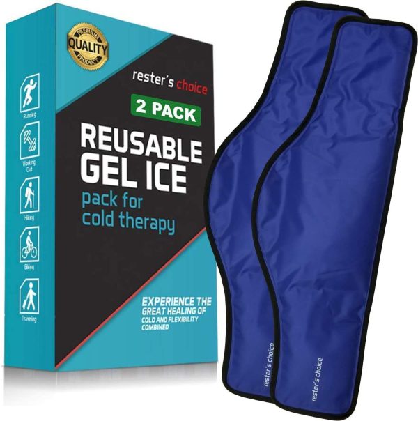 Rester's Choice Cold Therapy Gel Pack - Ice Pack for Neck and Shoulder...