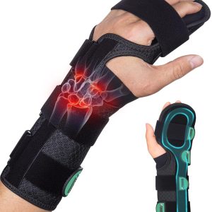 Resting Hand Splint for Stroke Recovery & Carpal Tunnel Relief - Night...