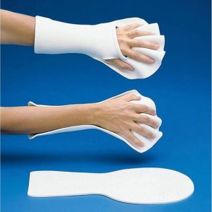 Rolyan Anti-Spasticity Ball Splint, Medium Forearm Based Pre-Cut, Posi...