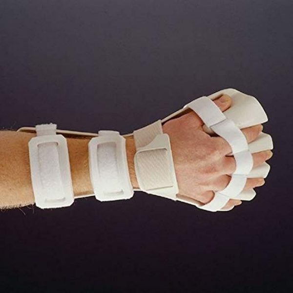 Rolyan Anti-Spasticity Ball Splint with Slot & Loop Strapping, Right, ...