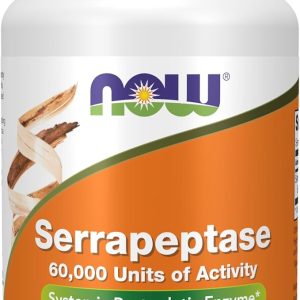 NOW Foods Supplements, Serrapeptase 60,000 Units of Activity