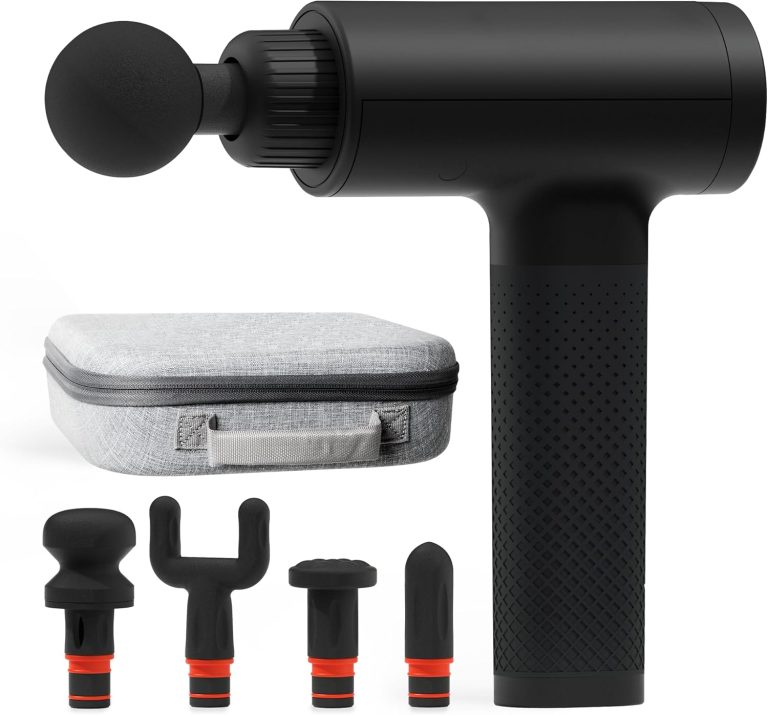 Sharper Image Powerboost Massage Gun – Targeted Muscle Recovery & Pain...