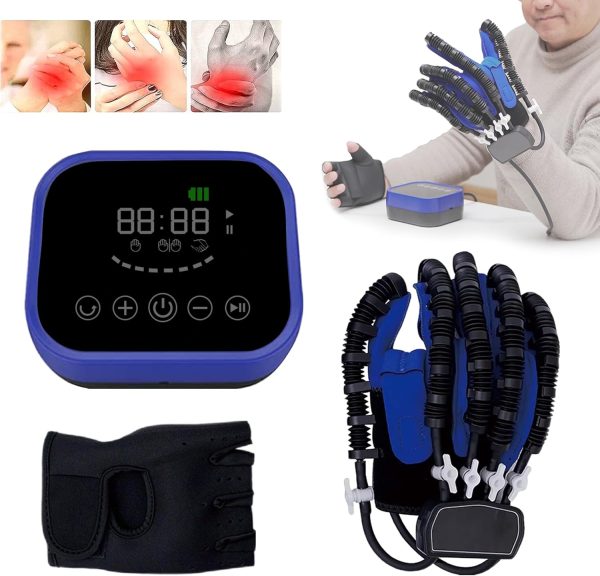 Stroke Rehabilitation Robot Gloves,Hand Recovery Trainer Equipment,Reh...