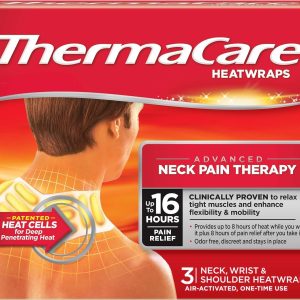 ThermaCare Air-Activated Heatwraps, Neck, Wrist & Shoulder, 3 HeatWrap...